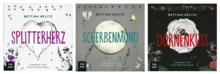 Splitterherz-trilogie von Bettina Belitz als Hörbuch